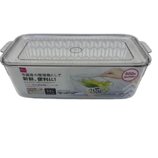 大创DAISO.厨房冰箱用透明收纳盒 商品图0