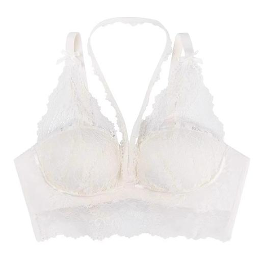 【GZ】无忧购49元2件挂脖蕾丝性感纯欲内衣小胸聚拢显大8330（截单后3-5天发货) 商品图5