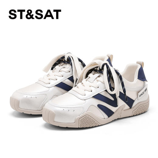 星期六都市休闲风拼色阿甘鞋SSD3112CF5 商品图6