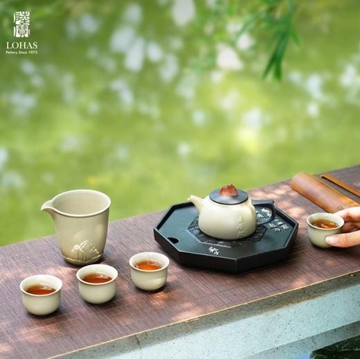 【彼达思】陆宝新品 赤壁赋茶具礼盒组1壶4杯1茶海1壶承功夫茶具组 商品图1