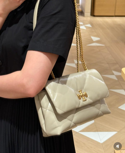 TORY BURCH 单肩包女  154706-251-F 奶灰色. 商品图1