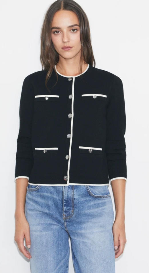 TORY BURCH 针织开衫女  176314-012-F 黑色. 商品图1