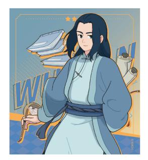 罗小黑战记 上海快闪限定 色纸 国谷 商品图1