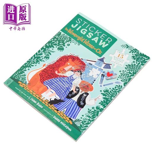 【中商原版】贴纸书 奇妙的绿野仙踪 英文原版 Sticker Jigsaw The Wonderful Wizard of Oz L Frank Baum 商品图1