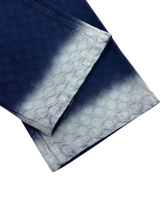 男款渐变提花牛仔裤 可配套装012 商品图3