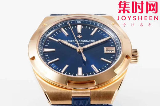 钢表王强势来袭 VC江诗丹顿Overseas PPF纵横四海4500V系列 (表界三大钢王之一) 纵横四海“玫瑰金版”男士腕表 商品图2