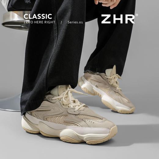 ZHR云朵厚底老爹鞋2025秋季新款男女同款百搭休闲透气网面运动鞋 商品图6