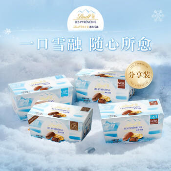 瑞士莲【官方正品】冰山雪融黑巧克力172g 糖果 休闲零食 生日礼物 商品图5