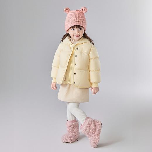 笛莎Deesha 童装女童羽绒服2025冬新款女童甜美可爱造型三合一轻薄羽绒服 商品图1