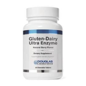 Douglas麸质乳糖复合酶咀嚼片，60片/瓶，中美同价$43.6=¥313.92