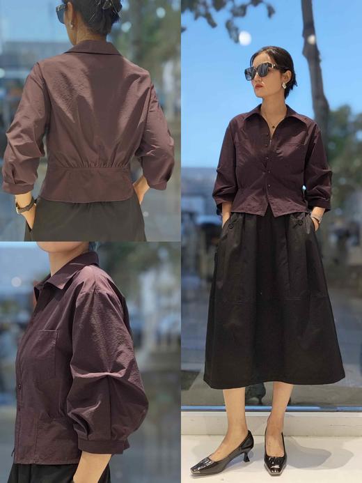 548173时尚短款小衫 商品图0