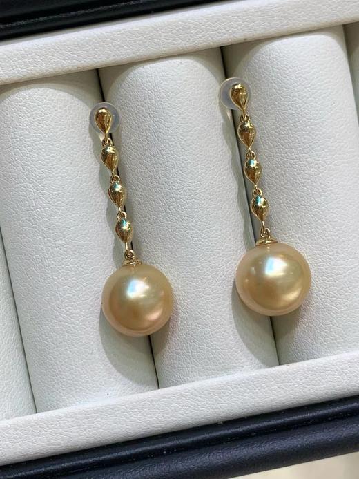 11-12mm金珠耳坠 商品图3