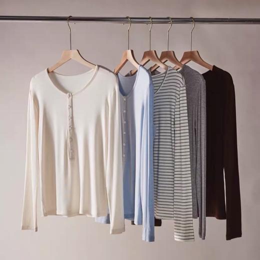 《小山羊》半扣羊毛衣丨纸片人穿搭 醋酸纤维 商品图4