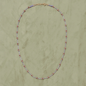 北京仓｜Tityaravy-LOTUS-拉克希米之心 粉色红宝石 项链［法国设计师］