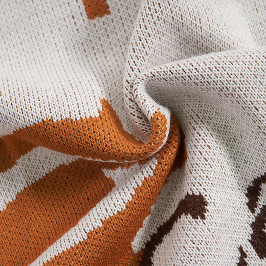 大英博物馆安德森猫系列针织提花披肩盖毯 商品图3