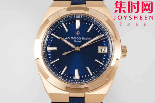 钢表王强势来袭 VC江诗丹顿Overseas PPF纵横四海4500V系列 (表界三大钢王之一) 纵横四海“玫瑰金版”男士腕表 商品图1
