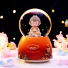 黑神话音乐盒飘雪旋转水晶球 商品缩略图0