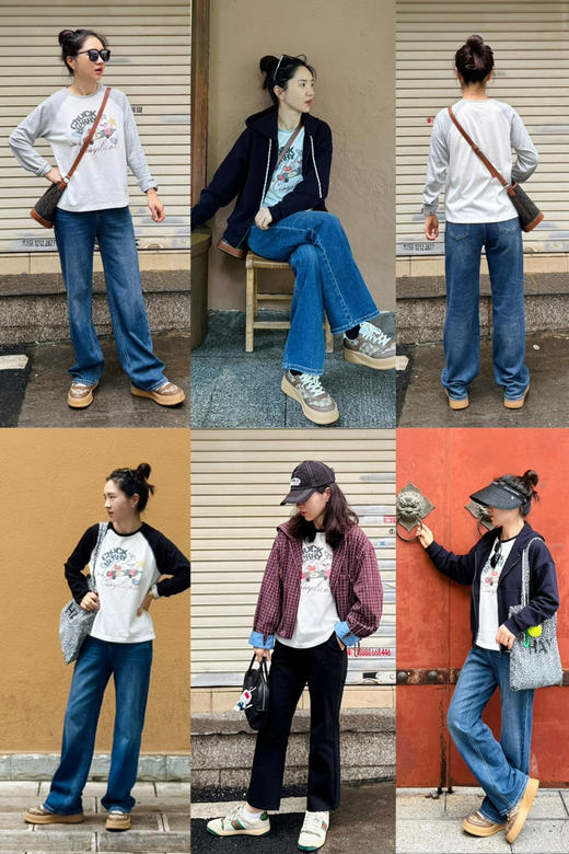 春秋--俏皮kitt*y小车插肩长袖T【包邮+三天无理由退换】 商品图2