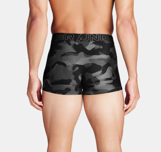 安德玛男子UA Tech 3英寸印花Boxerjock内裤—3条装1387419-001 商品图1