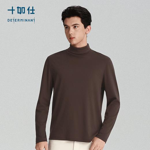 【人气爆款】秋冬新品针织高领羊毛保暖长袖T恤-T04-04 商品图10