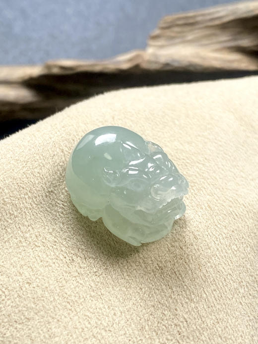 【FC0135】翡翠晴底貔貅挂件 饱满圆润 色泽清爽 雕工精美  招财纳福 商品图1