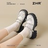 ZHR银色玛丽珍鞋2025新款法式小皮鞋甜酷厚底单鞋时尚百搭乐福鞋 商品缩略图8