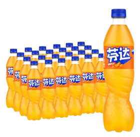 【俊客小店·自提商品】芬达橙味汽水 500mL*24瓶