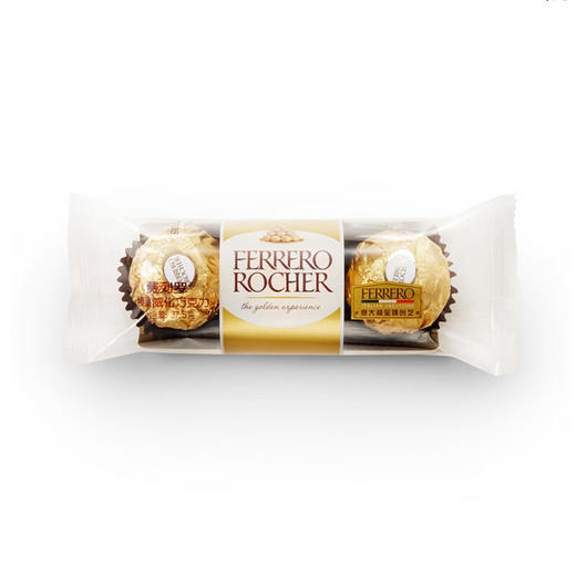 费列罗榛果威化巧克力制品3粒装37.5g/040095 多重滋味层层用心婚庆伴手礼推荐 商品图0