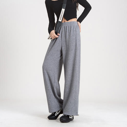 伊泺杉 糯米阔腿休闲裤升级版2.0 云感亲肤 四面高弹 4色可选 商品图0