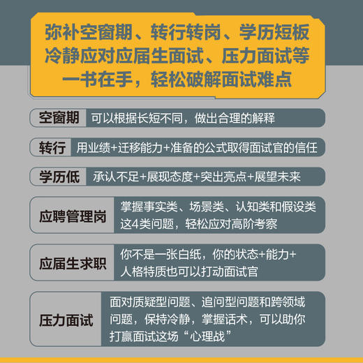 面试突围：AI时代求职通关实战手册 张晨著求职面试实战指南人在职场 商品图1