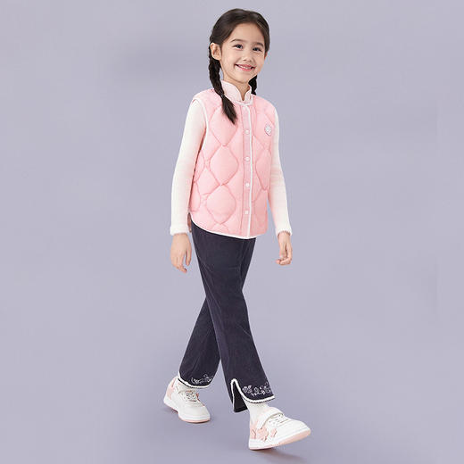 笛莎Deesha观山见女童裤子2025秋女童裤子 商品图3