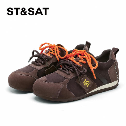 星期六舒适圆头复古百搭阿甘鞋SSD3112WM3 商品图11