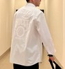 男款logo刺绣长袖衬衫012 商品缩略图3