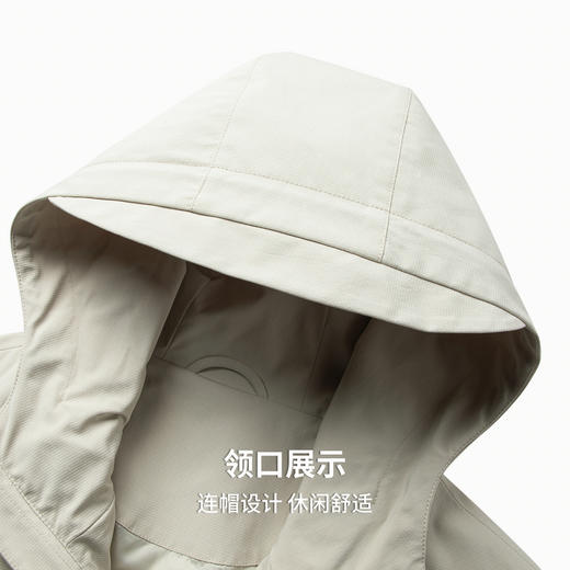 【冲锋系列】圣得西男士连帽运动夹克2025年秋季款户外休闲外套 商品图6