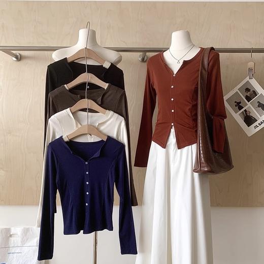 【SUTUS】小香V领开衫丨谁穿都显瘦！通勤穿搭小心机 商品图2