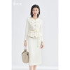 米思阳2026春季法式名媛风复古千金小香风短外套收腰显瘦高腰直筒半身裙女4371 商品缩略图1