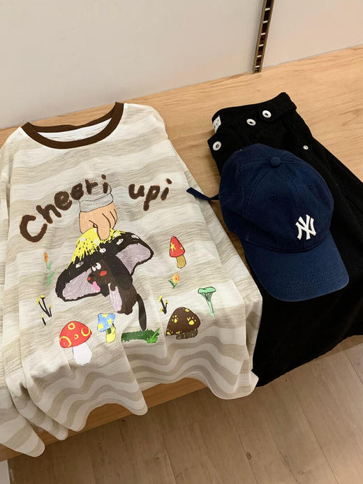 CHE*RUP拔蘑菇小狗长袖T恤 商品图13