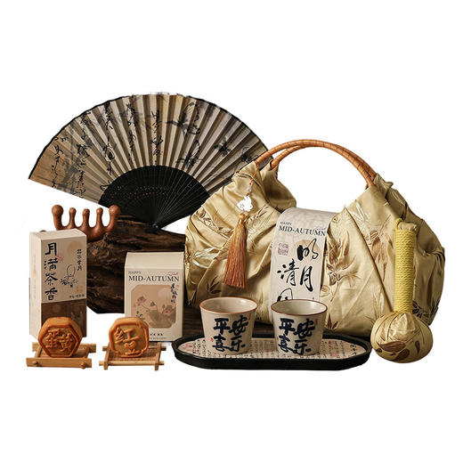 【中秋送礼精选🎁】中秋节礼盒 手提布袋子  养生创意高颜值 公司福利礼品 轻奢月饼礼物 养生又体面 团圆佳节必备 商品图3