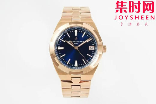 钢表王强势来袭 VC江诗丹顿Overseas PPF纵横四海4500V系列 (表界三大钢王之一) 纵横四海“玫瑰金版”男士腕表 商品图0