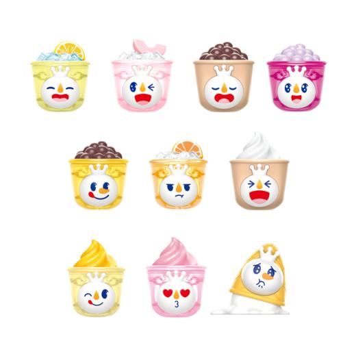 雪王积木Q粒盲盒 果茶加冰系列 十款造型随机发出 商品图5