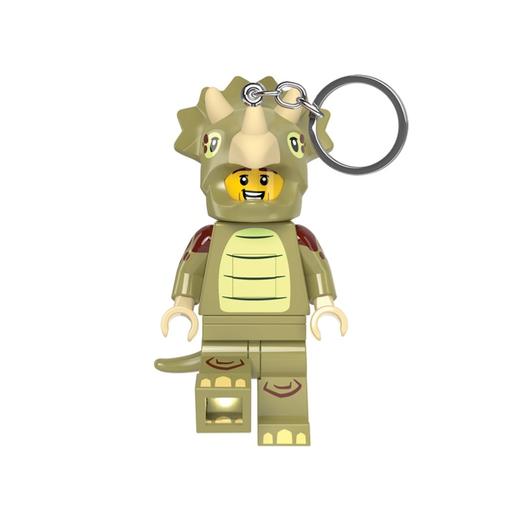 乐高 人物系列 三角龙装备迷 发光钥匙扣 商品图0