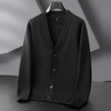 【DPF】大依优型大码男士开衫外套V领百搭秋季新款男士商务轻奢高品质开衫加肥加大码时尚休闲针织外套针织衫 商品缩略图8