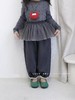 【孤品捡漏】G58女童花边加绒灰色休闲裤-喜出 商品缩略图1