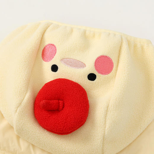 笛莎Deesha 童装女童羽绒服2025冬新款女童甜美可爱造型三合一轻薄羽绒服 商品图3