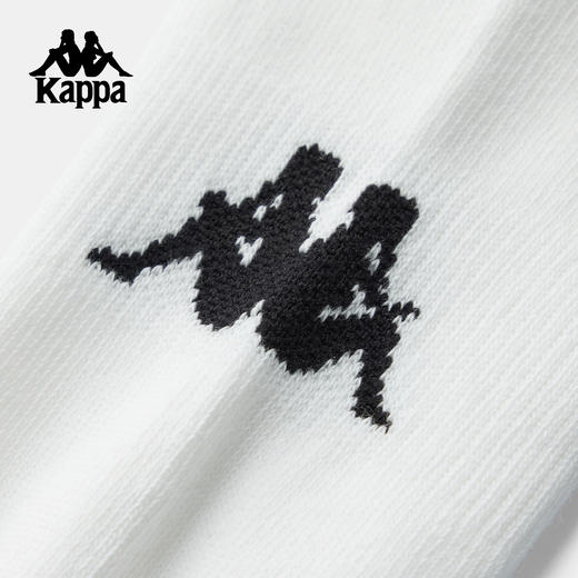 Kappa舒适男袜2025新款秋冬休闲简约百搭情侣袜子女袜K0FZ8WD44 商品图2
