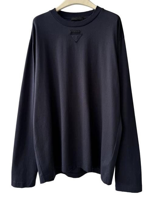 男款纯棉三角标长袖T恤020 商品图0