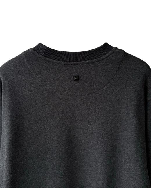 男款logo印花棉圈长袖T恤023 商品图2