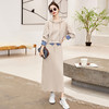 HR CPYY2307洋气减龄休闲连帽长裙两件套 商品缩略图2