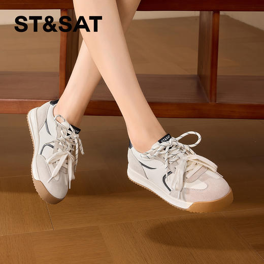 星期六复古学院风休闲运动阿甘鞋SSD3112CAR 商品图8