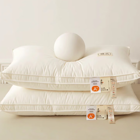 因为+所以 / Because & So A类大豆蛋白纤维枕-双边-单个装